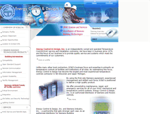 Tablet Screenshot of energycontroldesign.com